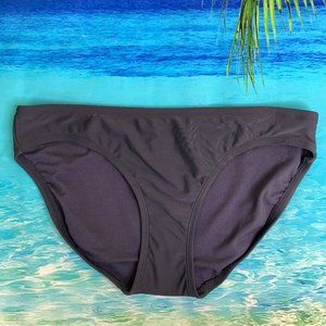 Kona Sol Gray Bikini Bottom Medium #D1-038